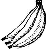 Clip Art of Banana Split split - Search Clipart, Illustration Posters